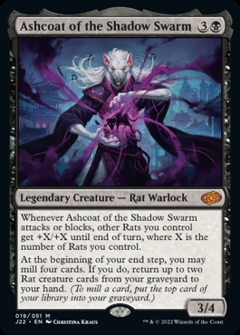 Ashcoat of the Shadow Swarm Jumpstart 2022
